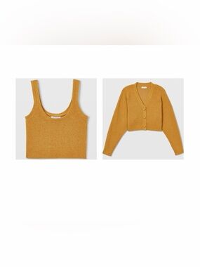 NWT Club Monaco Boucle Set including Sweater & Tank | XL